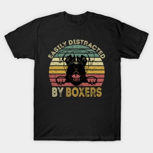 Easily Distracted By Boxers T-Shirt